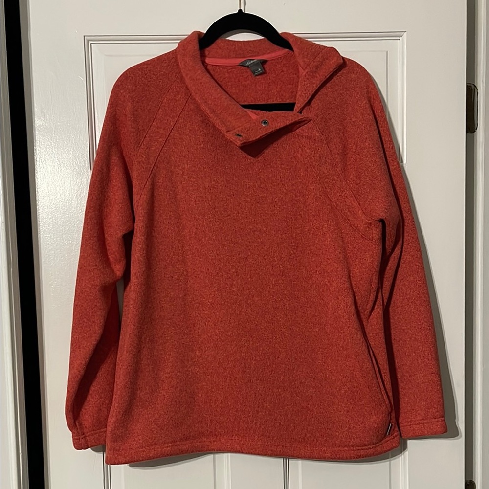 Eddie Bauer Rust Red Sweater